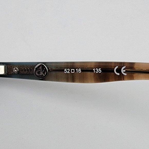 Calvin Klein CK5774 413 Platinum Azure Eyeglasses Frame w/ Case 52-16-135 - Picture 10 of 16